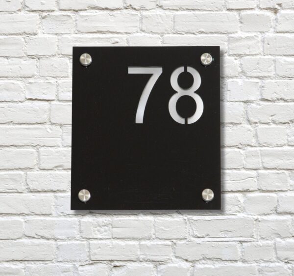 Acrylic House Signs - Number only